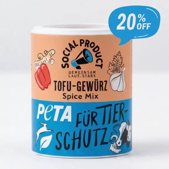 Bio Tofu-Gewürz x PETA – 40g