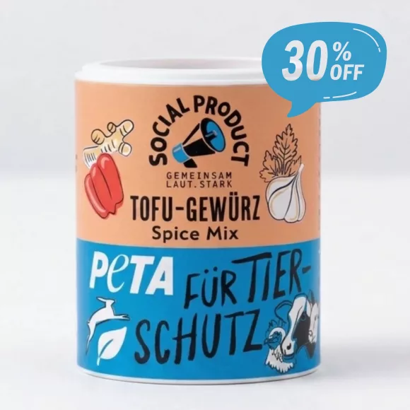 Bio Tofu-Gewürz x PETA – 40g