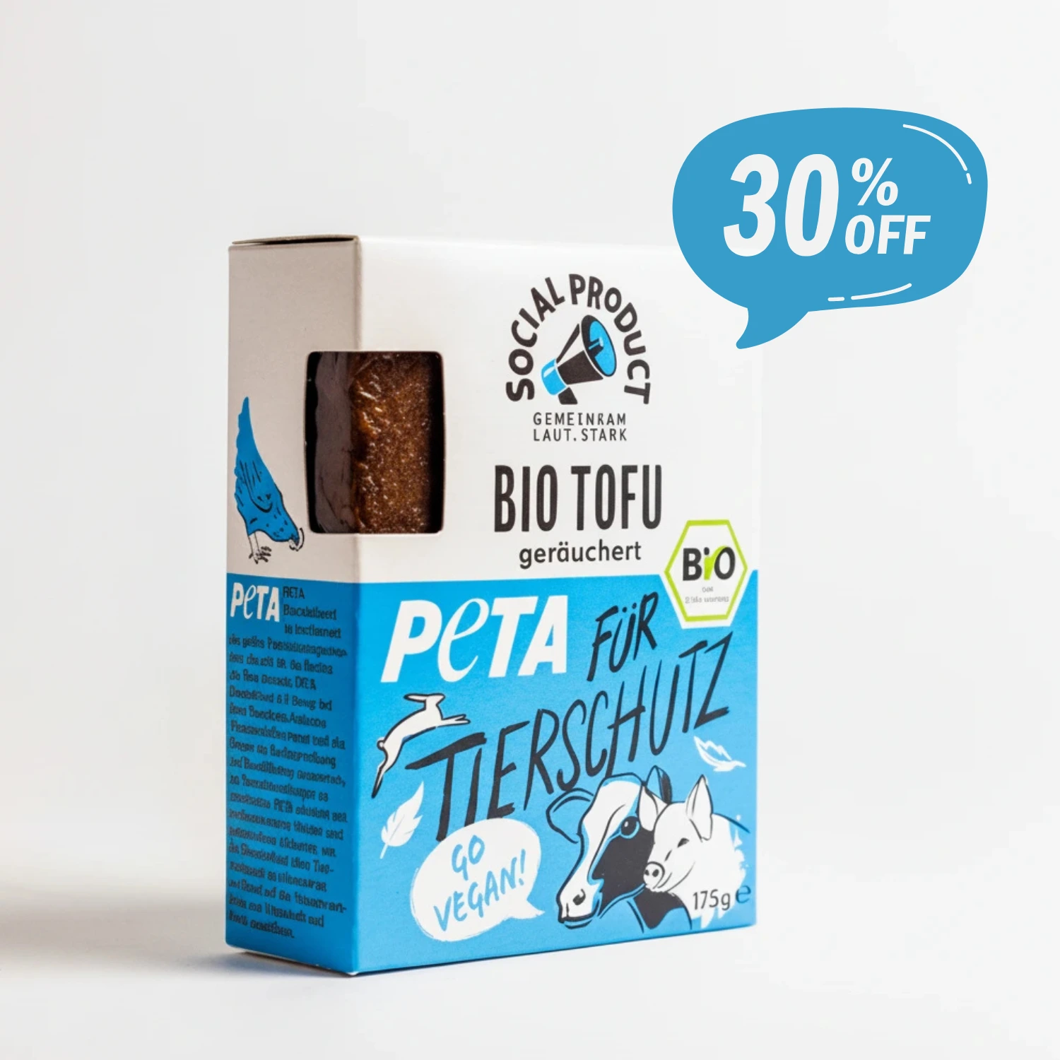 Bio Tofu x PETA – 175g