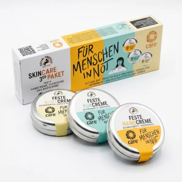 skinCARE-Paket x CARE – 3er Hautpflege-Set